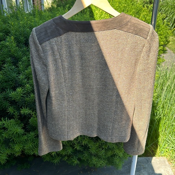 St John wool/suede jacket - Picture 5 of 5